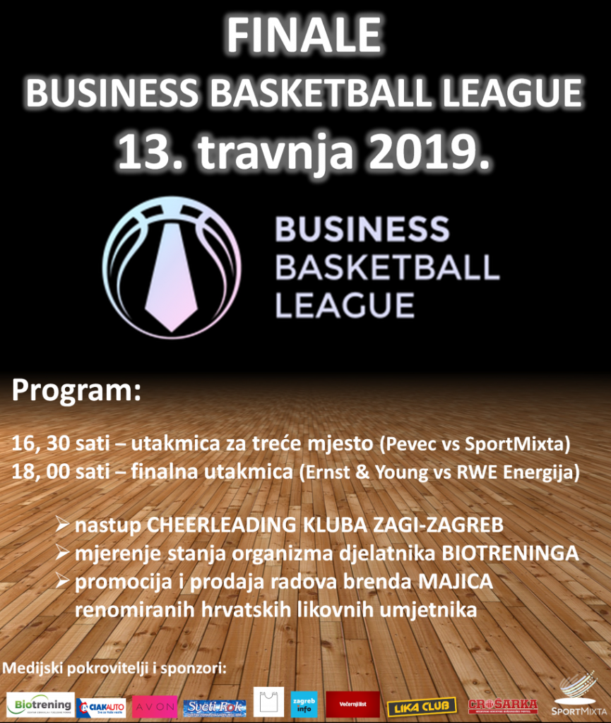 Likaclub.eu: U subotu finale prvog izdanja Business basketball league!