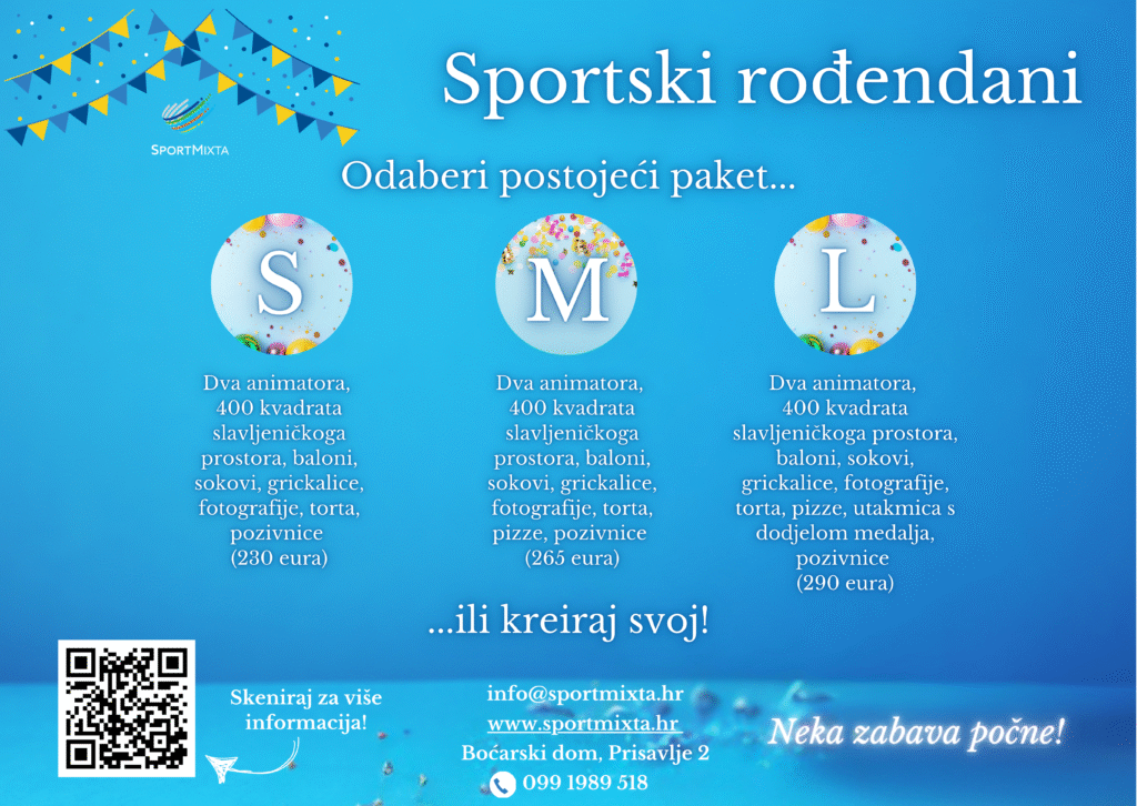 Dječji sportski rođendani – baš ono što Vašem djetetu treba!