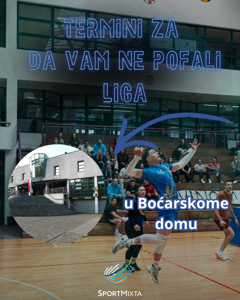 Termini za treninge na parketu u Boćarskome domu!