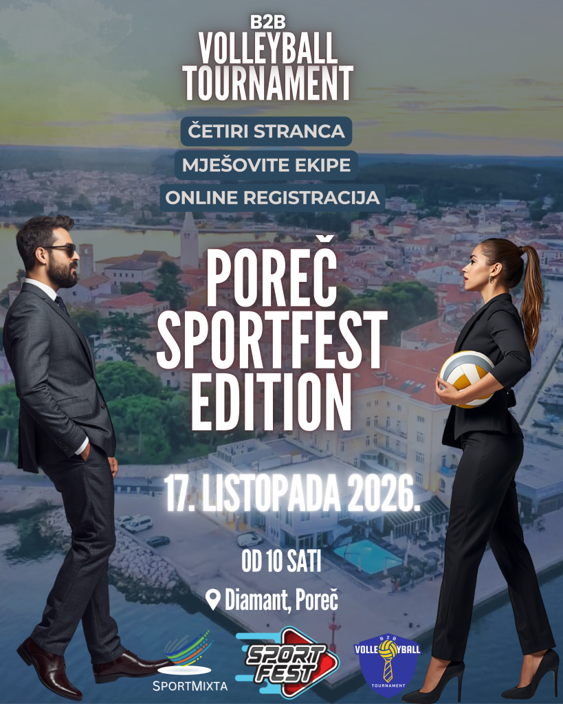 5. B2B volleyball tournament – Poreč Sportfest edition 5. B2B volleyball tournament – Poreč Sportfest edition