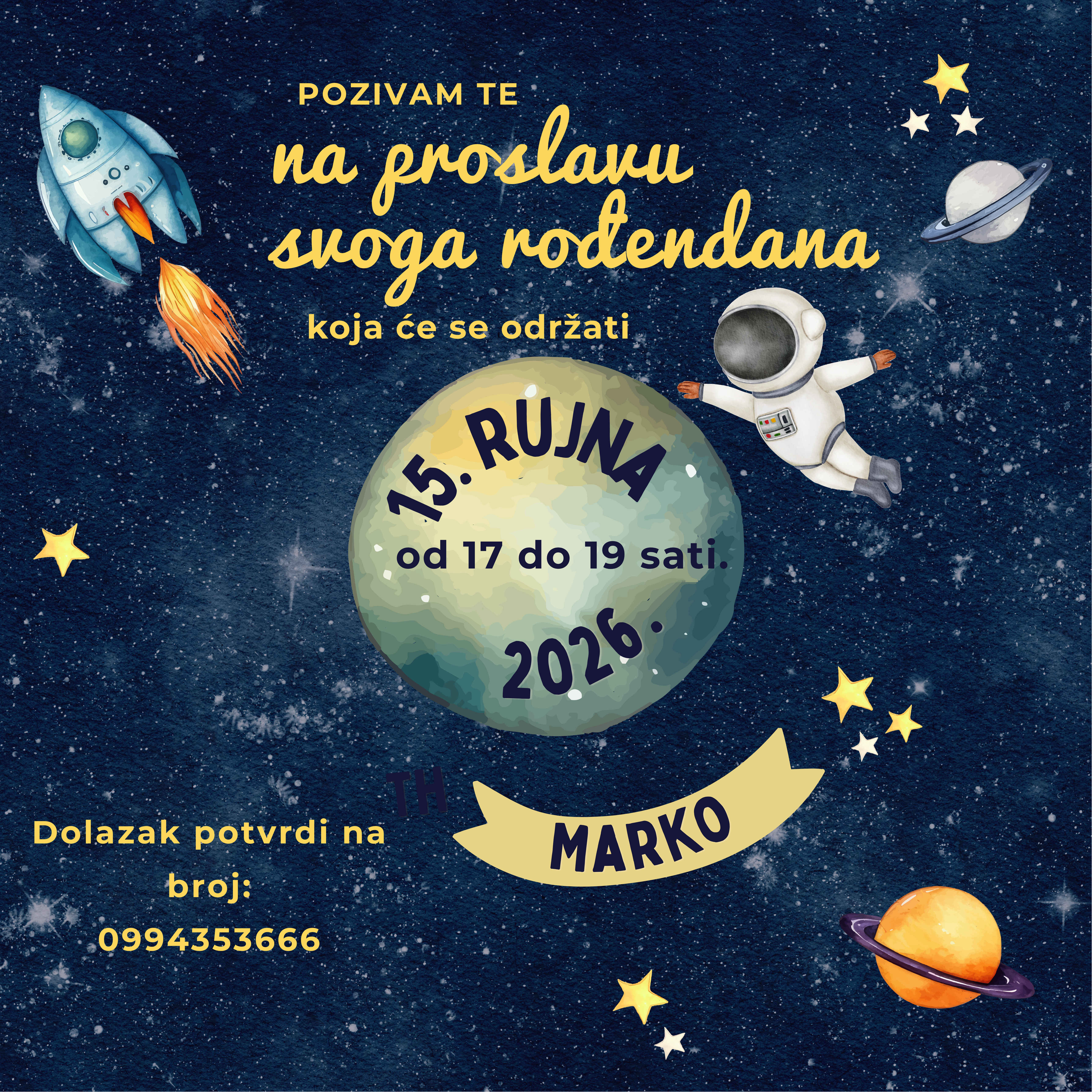 Pozivnica svemir